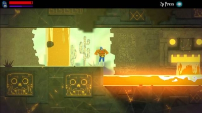 Screen ze hry Guacamelee! Super Turbo Championship Edition