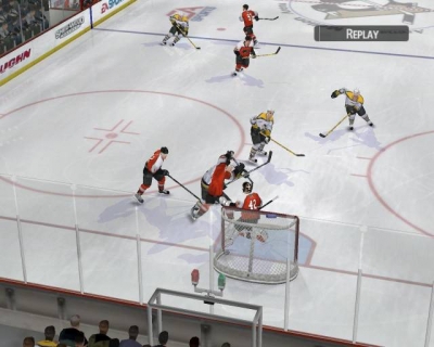 Screen ze hry NHL 2005