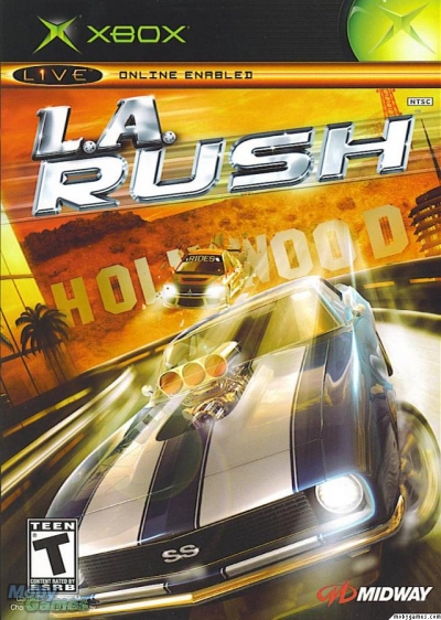 Obal hry L.A. Rush