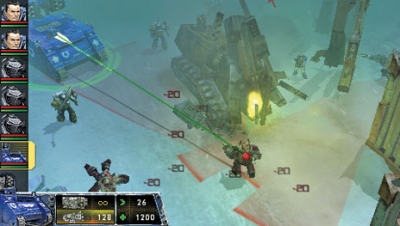 Screen ze hry Warhammer: 40,000 Squad Command