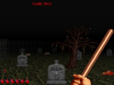 Screen ze hry SplatterHouse 3D - Gold Edition