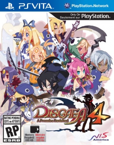 Obal hry Disgaea 4: A Promise Revisited