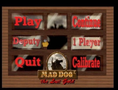 Screen ze hry Mad Dog II: The Lost Gold