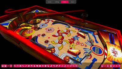 Screen ze hry Pinball