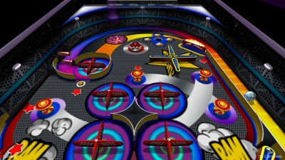 Screen ze hry Pinball