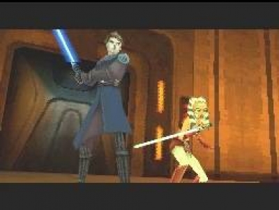 Screen ze hry Star Wars: The Clone Wars - Jedi Alliance