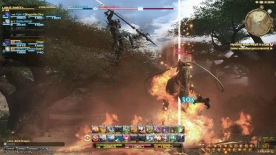 Screen ze hry Final Fantasy XIV Online: A Realm Reborn
