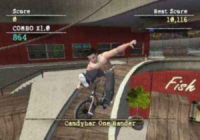 Screen ze hry Mat Hoffmans Pro BMX 2