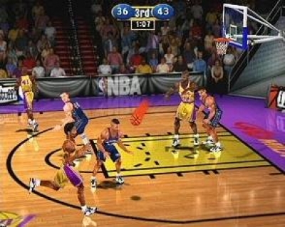 Screen ze hry NBA Hoopz