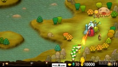 Screen ze hry PixelJunk Monsters Ultimate