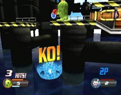 Screen ze hry Digimon Rumble Arena 2