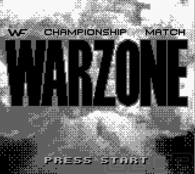 Screen ze hry WWF War Zone