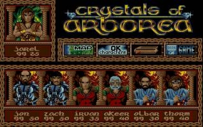 Screen ze hry Crystals Of Arborea
