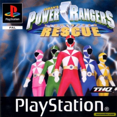 Obal hry Power Rangers Lightspeed Rescue