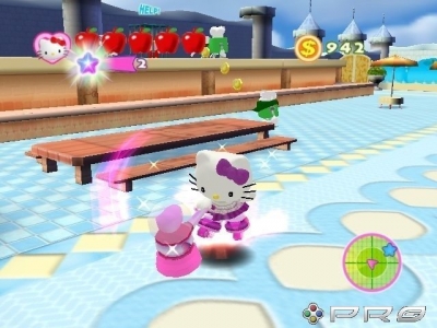 Screen ze hry Hello Kitty Roller Rescue