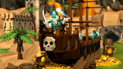 Screen ze hry LEGO Minifigures Online