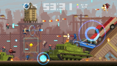 Screen ze hry Super Time Force Ultra