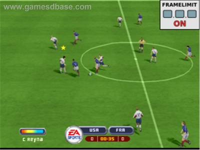 Screen ze hry 2002 FIFA World Cup