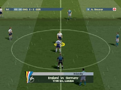 Screen ze hry UEFA Euro 2000