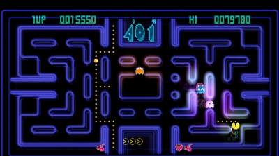 Screen ze hry Pac-Man Championship Edition