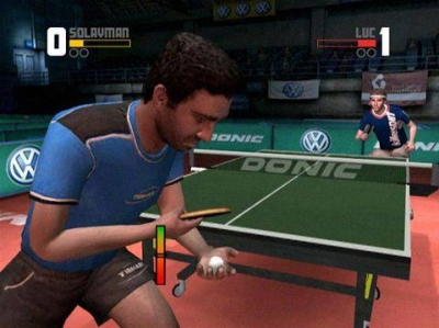 Screen ze hry Rockstar Games Presents Table Tennis