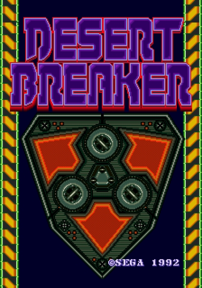 Obal hry Desert Breaker