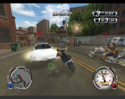 Screen ze hry American Chopper 2: Full Throttle