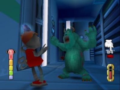 Screen ze hry Monsters Inc, Scare Island