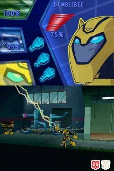 Screen ze hry Transformers Animated: The Game