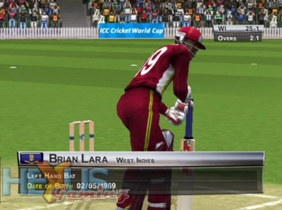 Screen ze hry Brian Lara International Cricket 2005