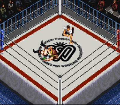 Screen ze hry Super Fire Pro Wrestling: Queens Special