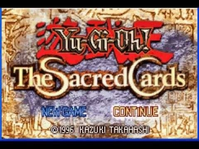 Screen ze hry Yu-Gi-Oh! The Sacred Cards
