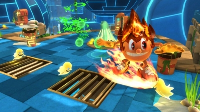 Screen ze hry Pac-Man and the Ghostly Adventures 2