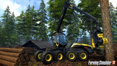 Screen ze hry Farming Simulator 2015