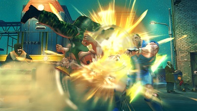 Screen Street Fighter IV