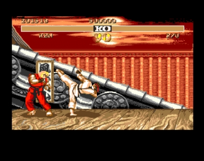 Screen ze hry Street Fighter II: The World Warrior