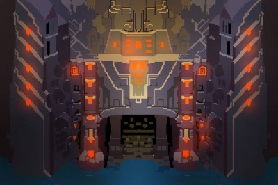 Artwork ke he Hyper Light Drifter