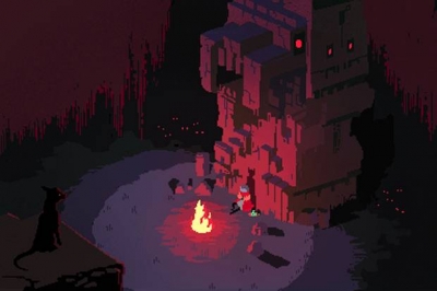 Artwork ke he Hyper Light Drifter