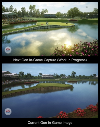 Screen ze hry EA Sports PGA Tour