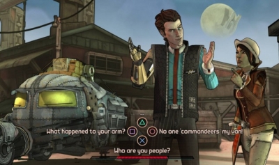 Screen ze hry Tales from the Borderlands