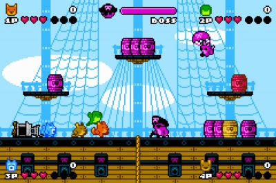 Screen ze hry Retro Game Crunch