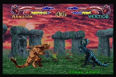 Screen ze hry Primal Rage