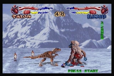 Screen ze hry Primal Rage