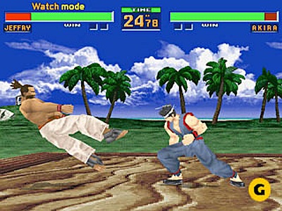 Screen Virtua Fighter 2