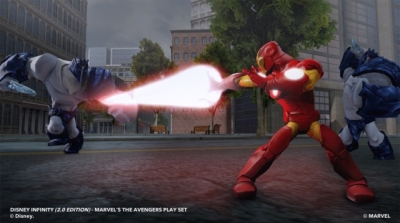 Screen ze hry Disney Infinity: Marvel Super Heroes