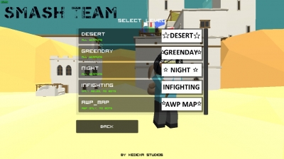 Screen ze hry Smash Team