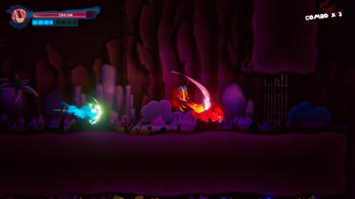 Screen ze hry Red Goddess: Inner World