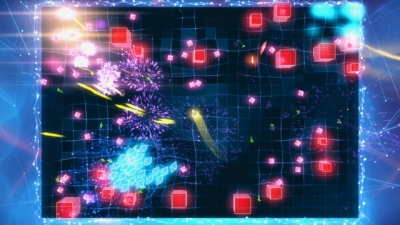 Artwork ke he Geometry Wars 3: Dimensions