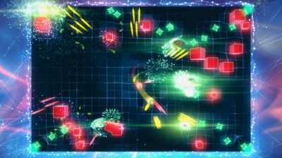 Artwork ke he Geometry Wars 3: Dimensions