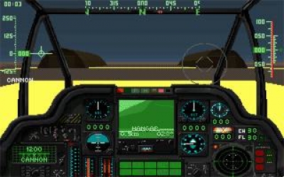 Screen ze hry Gunship 2000